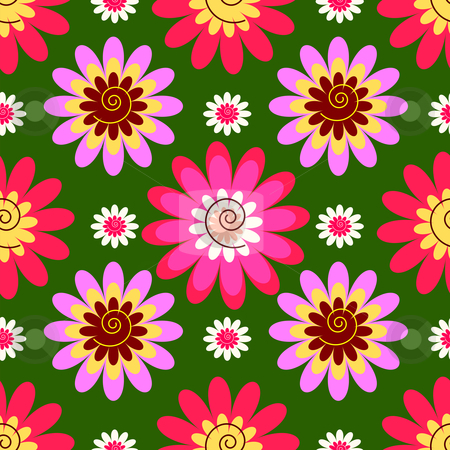 To use this stock image in your creative project, please select the size you need over to the right and click the "Add to Cart" button.
Your downloaded image will come with the Cutcaster watermark removed so don’t worry about the watermark you see on this page. Abstract seamless floral background stock vector clipart, Abstract decorative seamless floral green background (vector) by Olga Drozdova