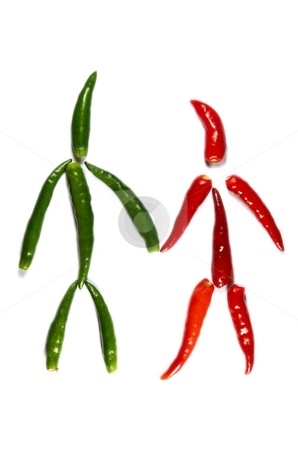 To use this stock image in your creative project, please select the size you need over to the right and click the "Add to Cart" button.
Your downloaded image will come with the Cutcaster watermark removed so don’t worry about the watermark you see on this page. Couple of funny chilli people stock photo, Couple of funny chili people isolated on white by Oleg Blazhyievskyi