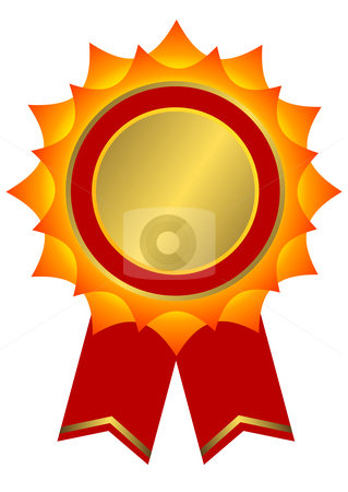 To use this stock image in your creative project, please select the size you need over to the right and click the "Add to Cart" button.
Your downloaded image will come with the Cutcaster watermark removed so don’t worry about the watermark you see on this page. Red, golden and yellow award (vector) stock vector clipart, Red, golden and yellow award (vector) by Olga Drozdova