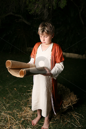 To use this stock image in your creative project, please select the size you need over to the right and click the "Add to Cart" button.
Your downloaded image will come with the Cutcaster watermark removed so don’t worry about the watermark you see on this page. Reading from the scriptures stock photo, Reading from the scriptures by Leah-Anne Thompson