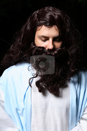 To use this stock image in your creative project, please select the size you need over to the right and click the "Add to Cart" button.
Your downloaded image will come with the Cutcaster watermark removed so don’t worry about the watermark you see on this page. Man praying at night stock photo, Man with head solemnly bowed praying at night. by Leah-Anne Thompson