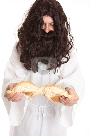 To use this stock image in your creative project, please select the size you need over to the right and click the "Add to Cart" button.
Your downloaded image will come with the Cutcaster watermark removed so don’t worry about the watermark you see on this page. Prophet with Bread stock photo, Prophet with Bread by Leah-Anne Thompson