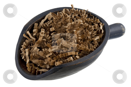 To use this stock image in your creative project, please select the size you need over to the right and click the "Add to Cart" button.
Your downloaded image will come with the Cutcaster watermark removed so don’t worry about the watermark you see on this page. Scoop of brown shredded paper, recycling concept stock photo, Shredded brown packing paper on a rustic wooden scoop isolated on white - recycling or reusing concept by Marek Uliasz