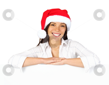 To use this stock image in your creative project, please select the size you need over to the right and click the "Add to Cart" button.
Your downloaded image will come with the Cutcaster watermark removed so don’t worry about the watermark you see on this page. Christmas woman sign stock photo, Christmas woman with sign. Very beautiful mixed race asian / caucasian woman with billboard looking at camera. Isolated on white background. by Maridav