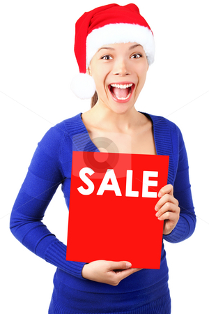 To use this stock image in your creative project, please select the size you need over to the right and click the "Add to Cart" button.
Your downloaded image will come with the Cutcaster watermark removed so don’t worry about the watermark you see on this page. Woman with christmas sale sign stock photo, Excited christmas woman with santa hat holding red sale sign. Isolated on white background. by Maridav