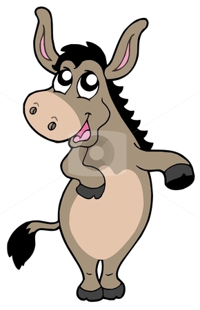 To use this stock image in your creative project, please select the size you need over to the right and click the "Add to Cart" button.
Your downloaded image will come with the Cutcaster watermark removed so don’t worry about the watermark you see on this page. Funny donkey stock vector clipart, Funny donkey on white background - vector illustration. by Klara Viskova