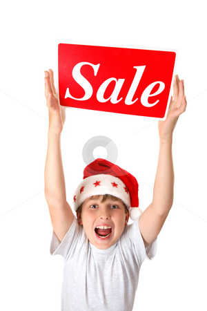 To use this stock image in your creative project, please select the size you need over to the right and click the "Add to Cart" button.
Your downloaded image will come with the Cutcaster watermark removed so don’t worry about the watermark you see on this page. Excited boy with Sale Sign stock photo, An excited boy holding a sale sign over his head, suitable for pre or post Christmas sales. by Leah-Anne Thompson