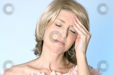 To use this stock image in your creative project, please select the size you need over to the right and click the "Add to Cart" button.
Your downloaded image will come with the Cutcaster watermark removed so don’t worry about the watermark you see on this page. Hangover, Headache, Pain stock photo, Female with hand to temples due to painful migraine, headache or hangover by Leah-Anne Thompson