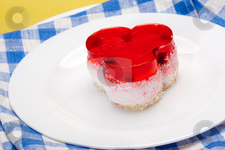 To use this stock image in your creative project, please select the size you need over to the right and click the "Add to Cart" button.
Your downloaded image will come with the Cutcaster watermark removed so don’t worry about the watermark you see on this page. Fancy cake with cherry stock photo, Food serie: sweet fancy cake with cranberry jelly by Gennady Kravetsky