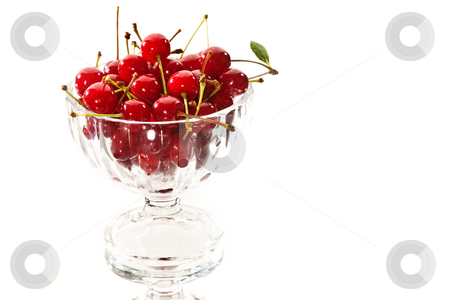To use this stock image in your creative project, please select the size you need over to the right and click the "Add to Cart" button.
Your downloaded image will come with the Cutcaster watermark removed so don’t worry about the watermark you see on this page. Cherries stock photo, Food series: ripe red cherries in the glassy bowl by Gennady Kravetsky