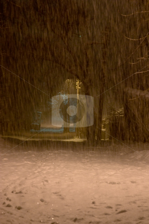 To use this stock image in your creative project, please select the size you need over to the right and click the "Add to Cart" button.
Your downloaded image will come with the Cutcaster watermark removed so don’t worry about the watermark you see on this page. City snowfall stock photo, Nature series: winter snowfall in the city by Gennady Kravetsky