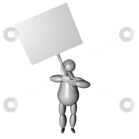 To use this stock image in your creative project, please select the size you need over to the right and click the "Add to Cart" button.
Your downloaded image will come with the Cutcaster watermark removed so don’t worry about the watermark you see on this page. 3D Puppet with a cartel stock photo, 3D Puppet with a cartel, blank space for words by Fabio Alcini