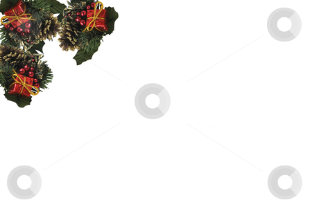 To use this stock image in your creative project, please select the size you need over to the right and click the "Add to Cart" button.
Your downloaded image will come with the Cutcaster watermark removed so don’t worry about the watermark you see on this page. Christmas border. stock photo, Christmas decorations on white with space for text. by Liana Bukhtyyarova