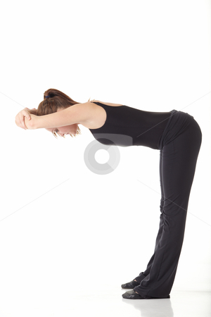 To use this stock image in your creative project, please select the size you need over to the right and click the "Add to Cart" button.
Your downloaded image will come with the Cutcaster watermark removed so don’t worry about the watermark you see on this page. Modern Jazz dancer stock photo, Young caucasian Modern Jazz dancer in a black top and black pants on a white background displaying various positions. NOT ISOLATED by Sean Nel