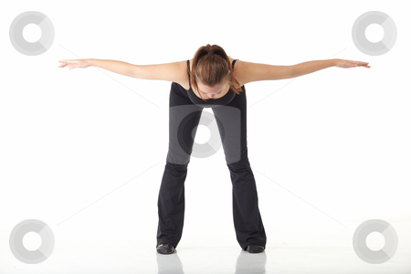To use this stock image in your creative project, please select the size you need over to the right and click the "Add to Cart" button.
Your downloaded image will come with the Cutcaster watermark removed so don’t worry about the watermark you see on this page. Modern Jazz dancer stock photo, Young caucasian Modern Jazz dancer in a black top and black pants on a white background displaying various positions. NOT ISOLATED by Sean Nel