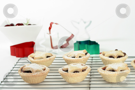To use this stock image in your creative project, please select the size you need over to the right and click the "Add to Cart" button.
Your downloaded image will come with the Cutcaster watermark removed so don’t worry about the watermark you see on this page. Fruit Tarts stock photo, Small fruit tarts with festive star tops dusted with icing sugar sitting on a wire cooler.
Focus on foreground. by Leah-Anne Thompson
