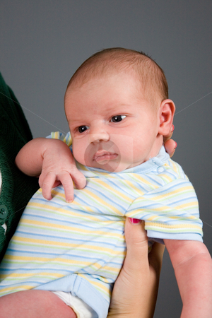 To use this stock image in your creative project, please select the size you need over to the right and click the "Add to Cart" button.
Your downloaded image will come with the Cutcaster watermark removed so don’t worry about the watermark you see on this page. Newborn Baby Boy stock photo, A close up on a newborn baby boy. Ten days old. by Travis Manley
