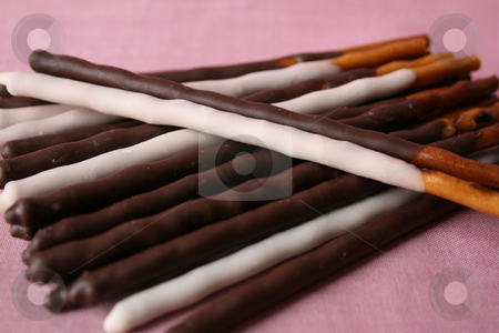 To use this stock image in your creative project, please select the size you need over to the right and click the "Add to Cart" button.
Your downloaded image will come with the Cutcaster watermark removed so don’t worry about the watermark you see on this page. Pick up Stick stock photo, Chocolate and Yogurt covered sticks on a pink background
Chocolate Sticks in a frosted glass by Vanessa Van Rensburg