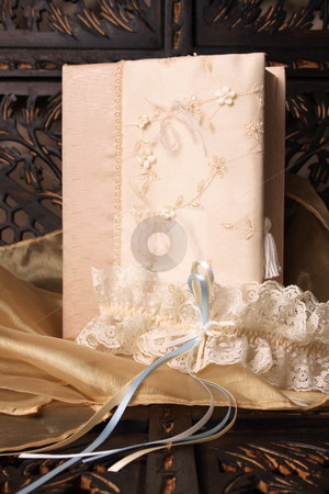 To use this stock image in your creative project, please select the size you need over to the right and click the "Add to Cart" button.
Your downloaded image will come with the Cutcaster watermark removed so don’t worry about the watermark you see on this page. Bridal Garter stock photo, Cream Colored Jewellery box and bridal garter by Vanessa Van Rensburg
