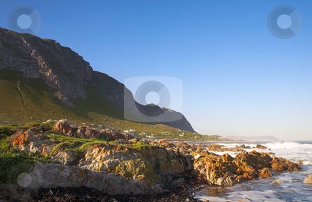 To use this stock image in your creative project, please select the size you need over to the right and click the "Add to Cart" button.
Your downloaded image will come with the Cutcaster watermark removed so don’t worry about the watermark you see on this page. Betties Bay stock photo, Rocky beach on a sunny day on the edge of the water at betties bay in the Western Cape, South Africa. by Sean Nel