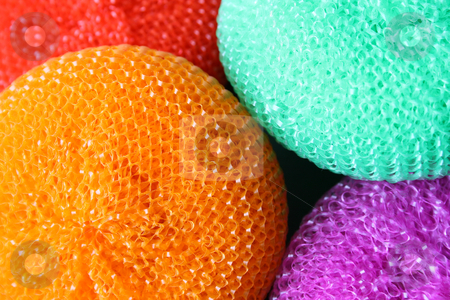 To use this stock image in your creative project, please select the size you need over to the right and click the "Add to Cart" button.
Your downloaded image will come with the Cutcaster watermark removed so don’t worry about the watermark you see on this page. Scrunchies stock photo, Various colors of dish washing scrunchies on a heap by Vanessa Van Rensburg
