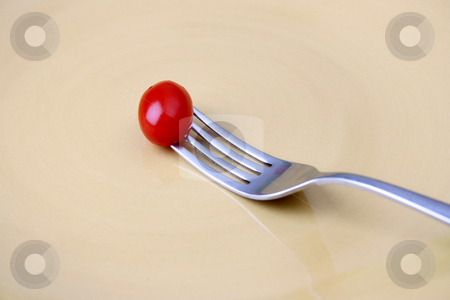 To use this stock image in your creative project, please select the size you need over to the right and click the "Add to Cart" button.
Your downloaded image will come with the Cutcaster watermark removed so don’t worry about the watermark you see on this page. Single Tomato on fork stock photo, Single tomato on a fork against a yellow plate by Vanessa Van Rensburg