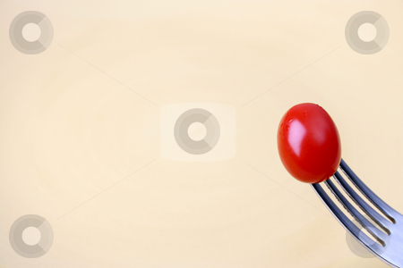 To use this stock image in your creative project, please select the size you need over to the right and click the "Add to Cart" button.
Your downloaded image will come with the Cutcaster watermark removed so don’t worry about the watermark you see on this page. Single Tomato stock photo, Single tomato on a fork against a yellow plate by Vanessa Van Rensburg