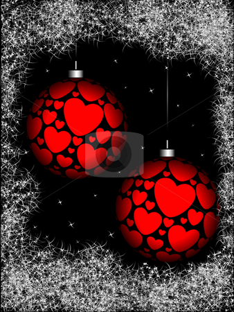 To use this stock image in your creative project, please select the size you need over to the right and click the "Add to Cart" button.
Your downloaded image will come with the Cutcaster watermark removed so don’t worry about the watermark you see on this page. Christmas sphere with ornament stock photo, Christmas sphere with ornament in the form of hearts by Alina Starchenko