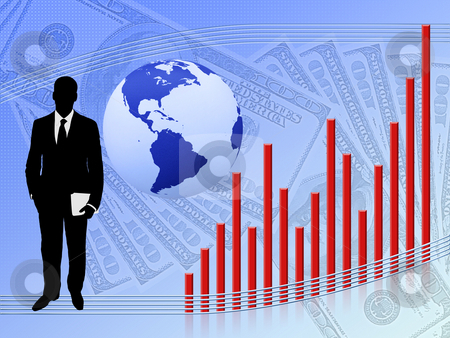 To use this stock image in your creative project, please select the size you need over to the right and click the "Add to Cart" button.
Your downloaded image will come with the Cutcaster watermark removed so don’t worry about the watermark you see on this page. Financial Growth stock photo, Illustration depicting financial growth on a blue background by Dmitriy Kalyuzhnyy
