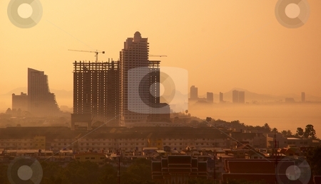 To use this stock image in your creative project, please select the size you need over to the right and click the "Add to Cart" button.
Your downloaded image will come with the Cutcaster watermark removed so don’t worry about the watermark you see on this page. Building on the sunset stock photo, Skyscraper in vibrant colors. Building on the sunset. by Oleg Blazhyievskyi
