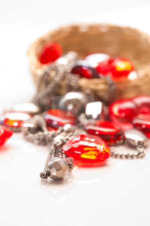 To use this stock image in your creative project, please select the size you need over to the right and click the "Add to Cart" button.
Your downloaded image will come with the Cutcaster watermark removed so don’t worry about the watermark you see on this page. Bijouterie stock photo, Object series: accessories, beads and red heart by Gennady Kravetsky