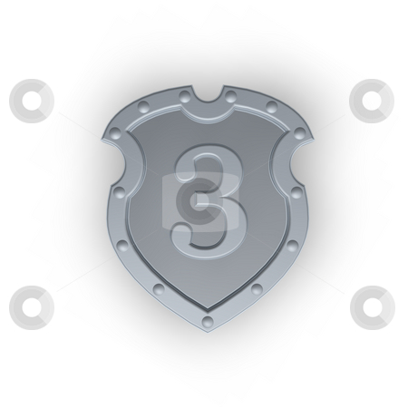 To use this stock image in your creative project, please select the size you need over to the right and click the "Add to Cart" button.
Your downloaded image will come with the Cutcaster watermark removed so don’t worry about the watermark you see on this page. Shield with number three stock photo, Metal shield with the number three on white background - 3d illustration by J?