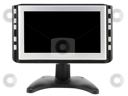 To use this stock image in your creative project, please select the size you need over to the right and click the "Add to Cart" button.
Your downloaded image will come with the Cutcaster watermark removed so don’t worry about the watermark you see on this page. Modern compact TV set stock photo, Modern compact TV set, black screen. Isolated on white. by Aleksandr Volokov