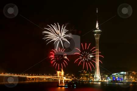 To use this stock image in your creative project, please select the size you need over to the right and click the "Add to Cart" button.
Your downloaded image will come with the Cutcaster watermark removed so don’t worry about the watermark you see on this page. Macau International Fireworks Display Contest stock photo, Macau International Fireworks Display Contest by Tito Wong