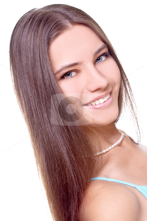 To use this stock image in your creative project, please select the size you need over to the right and click the "Add to Cart" button.
Your downloaded image will come with the Cutcaster watermark removed so don’t worry about the watermark you see on this page. Woman in a blue dress stock photo, Woman in a blue dress posing on a white background by Artem Zamula