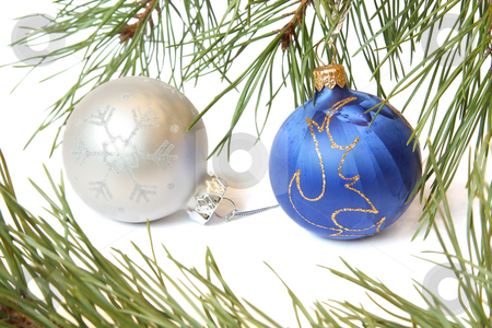 To use this stock image in your creative project, please select the size you need over to the right and click the "Add to Cart" button.
Your downloaded image will come with the Cutcaster watermark removed so don’t worry about the watermark you see on this page. Christmas tree bauble stock photo, Christmas Tree and Bauble. Isolated on white by Olga Lipatova