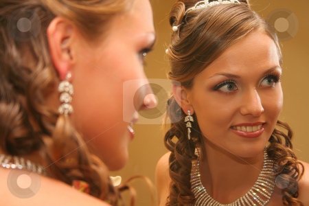 To use this stock image in your creative project, please select the size you need over to the right and click the "Add to Cart" button.
Your downloaded image will come with the Cutcaster watermark removed so don’t worry about the watermark you see on this page. Bride in wedding dress stock photo, Bride in wedding dress by Artem Zamula