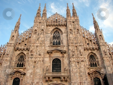 To use this stock image in your creative project, please select the size you need over to the right and click the "Add to Cart" button.
Your downloaded image will come with the Cutcaster watermark removed so don’t worry about the watermark you see on this page. The Duomo, Milan's cathedral stock photo, by Giancarlo Liguori