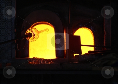 To use this stock image in your creative project, please select the size you need over to the right and click the "Add to Cart" button.
Your downloaded image will come with the Cutcaster watermark removed so don’t worry about the watermark you see on this page. Glass manufacturing, Murano stock photo, by Giancarlo Liguori