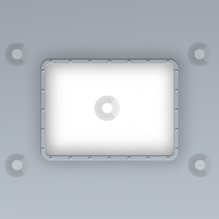 To use this stock image in your creative project, please select the size you need over to the right and click the "Add to Cart" button.
Your downloaded image will come with the Cutcaster watermark removed so don’t worry about the watermark you see on this page. Metal frame border background stock photo, Abstract metal frame border background with rivets - 3d illustration by J?