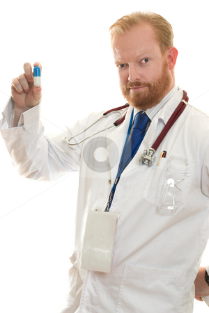 To use this stock image in your creative project, please select the size you need over to the right and click the "Add to Cart" button.
Your downloaded image will come with the Cutcaster watermark removed so don’t worry about the watermark you see on this page. Remember your Meds stock photo, This Doctor is holding a large blue and white plastic pharmaceutical pill. by Leah-Anne Thompson