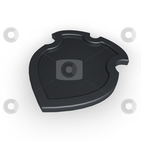 To use this stock image in your creative project, please select the size you need over to the right and click the "Add to Cart" button.
Your downloaded image will come with the Cutcaster watermark removed so don’t worry about the watermark you see on this page. Black shield stock photo, Black shield on white background - 3d illustration by J?