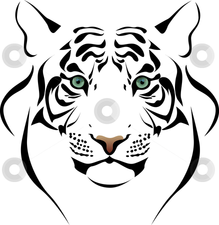 To use this stock image in your creative project, please select the size you need over to the right and click the "Add to Cart" button.
Your downloaded image will come with the Cutcaster watermark removed so don’t worry about the watermark you see on this page. Tiger head stock vector clipart, by Vitaliya Piliuhina