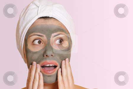 To use this stock image in your creative project, please select the size you need over to the right and click the "Add to Cart" button.
Your downloaded image will come with the Cutcaster watermark removed so don’t worry about the watermark you see on this page. Female in bauty mask with surprised expression stock photo, Woman in mask with surprised expression.
Oh no, my date is here already!
Oh my, thats cheap! by Leah-Anne Thompson