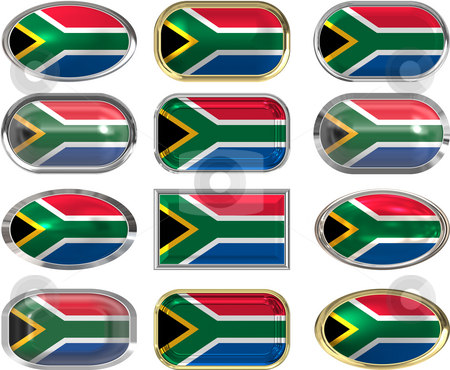 To use this stock image in your creative project, please select the size you need over to the right and click the "Add to Cart" button.
Your downloaded image will come with the Cutcaster watermark removed so don’t worry about the watermark you see on this page. 12 buttons of the Flag of South Africa stock photo, Twelve Great buttons of the Flag of South Africa by Phil Morley