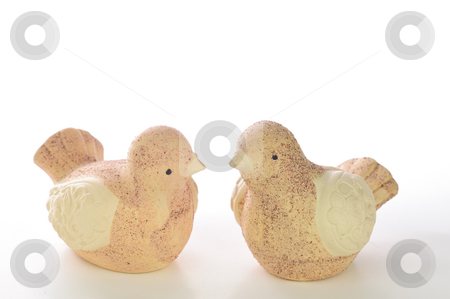 To use this stock image in your creative project, please select the size you need over to the right and click the "Add to Cart" button.
Your downloaded image will come with the Cutcaster watermark removed so don’t worry about the watermark you see on this page. Love Birds stock photo, Two love birds looking at each other; isolated on white background. by Tammy Abrego