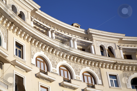 To use this stock image in your creative project, please select the size you need over to the right and click the "Add to Cart" button.
Your downloaded image will come with the Cutcaster watermark removed so don’t worry about the watermark you see on this page. Neo Classical building stock photo, Neo Classical building by Portokalis