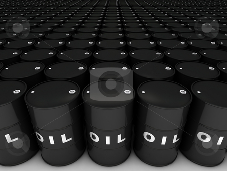 To use this stock image in your creative project, please select the size you need over to the right and click the "Add to Cart" button.
Your downloaded image will come with the Cutcaster watermark removed so don’t worry about the watermark you see on this page. Oil barrels stock photo, Rows of oil barrels stretching to horizon by Martin Ivask