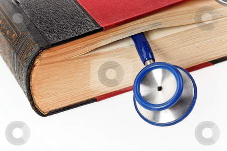 To use this stock image in your creative project, please select the size you need over to the right and click the "Add to Cart" button.
Your downloaded image will come with the Cutcaster watermark removed so don’t worry about the watermark you see on this page. Stethoscope in Book stock photo, Stethoscope in book. Horizontally framed shot. by Erwin Johann Wodicka