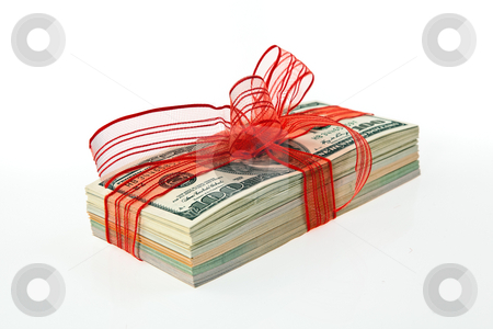 To use this stock image in your creative project, please select the size you need over to the right and click the "Add to Cart" button.
Your downloaded image will come with the Cutcaster watermark removed so don’t worry about the watermark you see on this page. Money Tied with Ribbon stock photo, Pile of American currency tied with ribbon. Horizontally framed shot. by Erwin Johann Wodicka